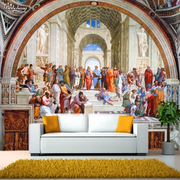 beibehang papel de parede западно-европейски класически стенописи, известни тапети, като фон, тапети за хотела в Рим