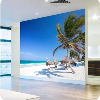 beibehang фото тапет 3d живопис HD морето стенни картини за спални и лятна всекидневна 3d подове голяма рисувани стенни тапети за дома