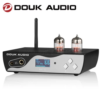 Douk Audio КПР-T2 Hi-Fi, S/PDIF и USB-Предусилвател КПР Bluetooth 5.0 Приемник OPT/КОАКСИАЛЕН Цифроаналоговый Конвертор, Усилвател за слушалки APTX-HD