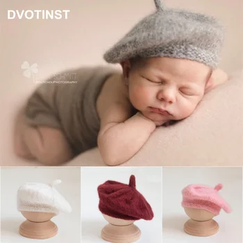 Dvotinst Реквизит за Снимки на Новородени, Детски плетени калъф за плетене на една Кука Барети, Шапка-капор, Аксесоари за Фотография в студио, реквизит за снимки