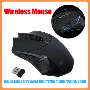 ET X-08 Безжична мишка с резолюция 2000 dpi регулируема 2,4 G, Безжична мишка за професионални игри, Bluetooth, аксесоари за лаптоп