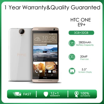 HTC One E9 + Рециклирани Отключени E9 plus 32 GB, 2 GB ram 4G LTE Восьмиядерный Задната камера 13-Мегапикселова 5,5 