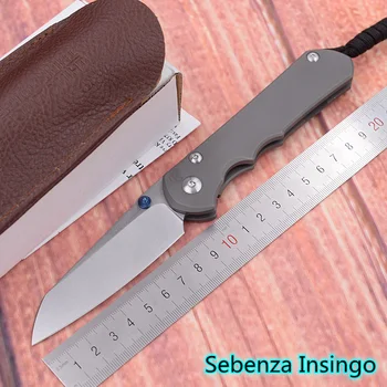 JUFULE най-Новият голям Sebenza Insingo Mark S35vn Титановая дръжка плодов кухненски джобен походный ловен EDC инструмент за сгъваем нож