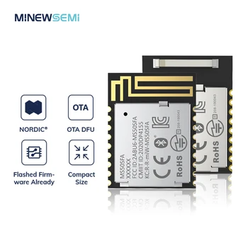 MinewSemi Сверхнизкое Консумация на енергия Nordic nRF52832 5,0 Мрежест модулът за печатни платки на Bluetooth за електронното устройство 