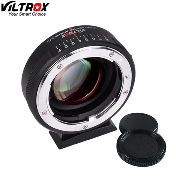 Viltrox NF-M43X Адаптер за увеличаване на фокусното разстояние Turbo с бленда за обектив на Nikon в камерата M4/3 GH4 GH5GK GH85GK GF7GK GX7