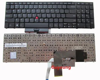 Американска клавиатура за лаптоп IBM Lenovo Thinkpad E520 E520S E525 английски черен