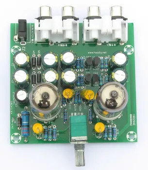 Аудиофильский клиенти предусилвател 6J1 Усилвател за слушалки Клиенти буфер, усилвател на мощност DIY комплект на базата на схема music fidelity X-10Г