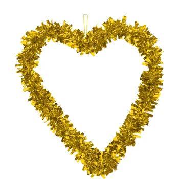 Венец за парти в чест на Деня на Свети Валентин, медальон във формата на сърце, монтиране на украса под формата на любов, домашен декор