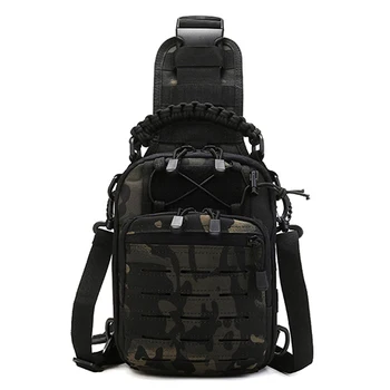 Военна Тактическа чанта, чанта за рамо за катерене, Спорт на открито, Риболов, Къмпинг, армията на лов, Туризъм, трекинг, мъжки чанти Molle