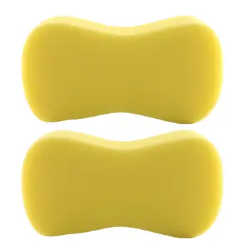 Гъба за измиване на автомобила, много голям размер, моющая целулоза, супер абсорбирующая многофункционална гъба за почистване - Жълт, 2 опаковки