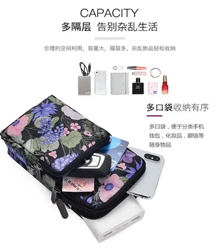 Дамска чанта, клетъчна чанта, чанта през рамо от изкуствена кожа с голям капацитет, портмонета, на притежателите на карти, портфейл за мобилен телефон, дамски чанти-месинджър