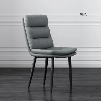 Ергономичен дизайн и уникални столове Удобни и модерни метални крака Трапезни столове за отдих, Спалня с Балкон Silla Comedor Кухненски Мебели