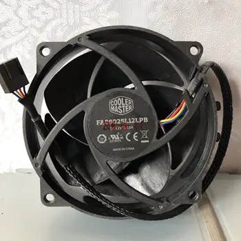 За FA09025H12LPB 12V 0.15 A-кръг 4-кабелен охлаждащ вентилатор 9 см без звук