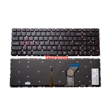 за Lenovo Ideapad Y700 Y700-15 Y700-15ISK Y700-15ACZ Y700-17ISK Y700-15ISE клавиатура на лаптоп с подсветка на английски и американски езици