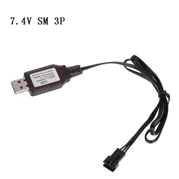 Зарядно устройство 500 мА Литиево-йонна батерия SM-3P RC Играчки SM3P USB Зарядно устройство 6,4 В/7,4 В Зарядното устройство