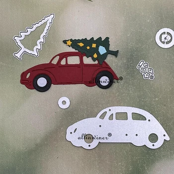 Коледна украса на колата, Изделия от метал, Шаблони за изрязване, Тисненая книга, Албум, за картички, печати 