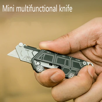 Ново Мини-Преносимо Острието SK5 Blade Универсален Нож С Авиационната Алуминиева Дръжка EDC Outdoor Multitool Остър Нож За Хартия