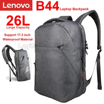 Оригинална раница за лаптоп Lenovo B44 с подкрепа от нейлонового материал 13.3/14/15.6/17.3 -инчов ультрабук с капацитет 26 литра за Huawei Samsung