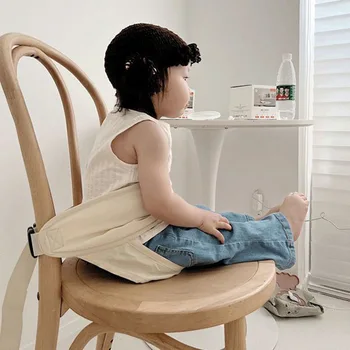 Предпазни колани за детски седалки, обвивка за бебета, Сгъваема Пътен Преносим стол за хранене, помощен колан за хранене Bebe Seguridad