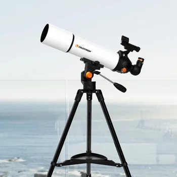 Професионален Рефракционный астрономически телескоп HD 80500, Компактен преносим статив, космически телескоп за начинаещи/ученици