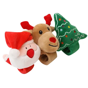 Сладък cartoony гривна, коледна играчка, кукла, коледното дърво, Дядо Коледа, кукла-Лосове, детски празничен подарък, Коледна украса