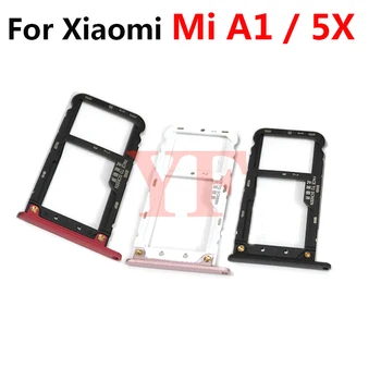 Тава за SIM-карти За Xiaomi Mi A1 5X MiA1 Mi5X Притежателя Тава Слот за Sim-карти Резервни Части