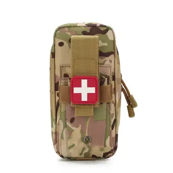 Чанта за аксесоари, тактическа чанта, камуфляжная тактическа поясная чанта, чанта за спешни оцеляване, няколко начина за носене