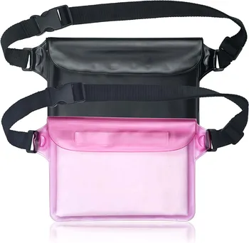Чанта за сушене на открито, водоустойчив калъф, водоустойчиви скута чанти, плажни чанти на 3 цип, водоустойчив пескостойкий портфейл, джоб за телефон на талията