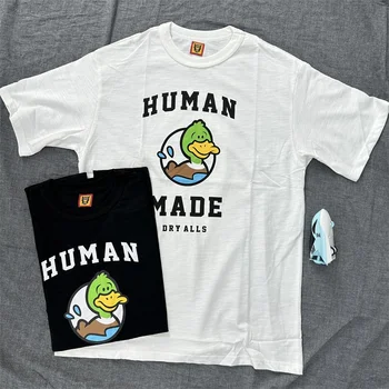 Японската Мода, тениска с изображение на плаващи патици, без надпис, къс ръкав, мъжки и женски 1:1